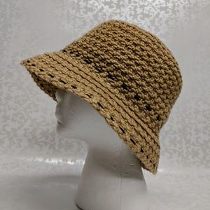 Nine West Jute Knit Bucket Hat